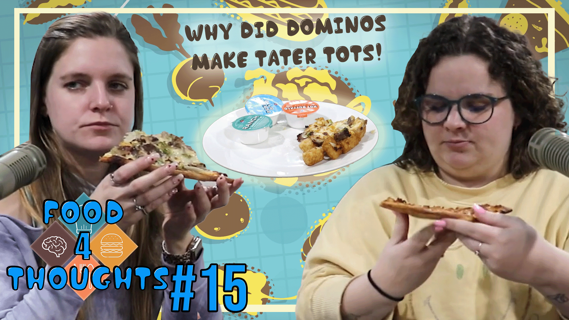 Reviewing Dominos Tater Tots! 